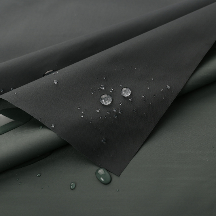 water resistant  raincoat nylon  taffeta fabric 190T with pvc coating