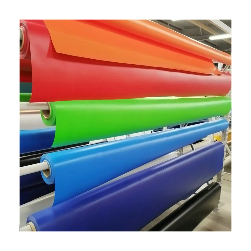 Waterproof 1000D 18oz Heavy Duty PVC Tarpaulin / Truck Vinyl Tarps PVC Coated/Laminated Fabric