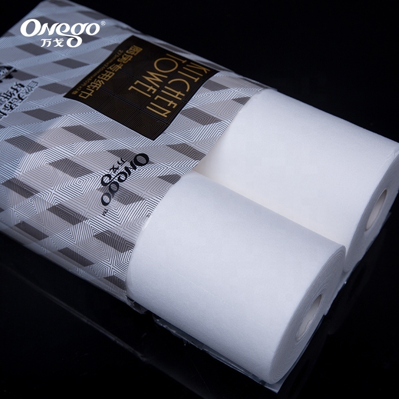 Wholesale Multi-function Virgin Wood Pulp Material Kitchen Roll Towel Paper