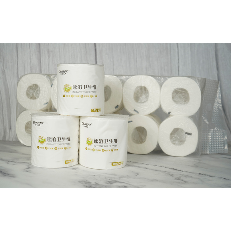 OEM 2 3 4 ply biodegradable toilet paper rolls