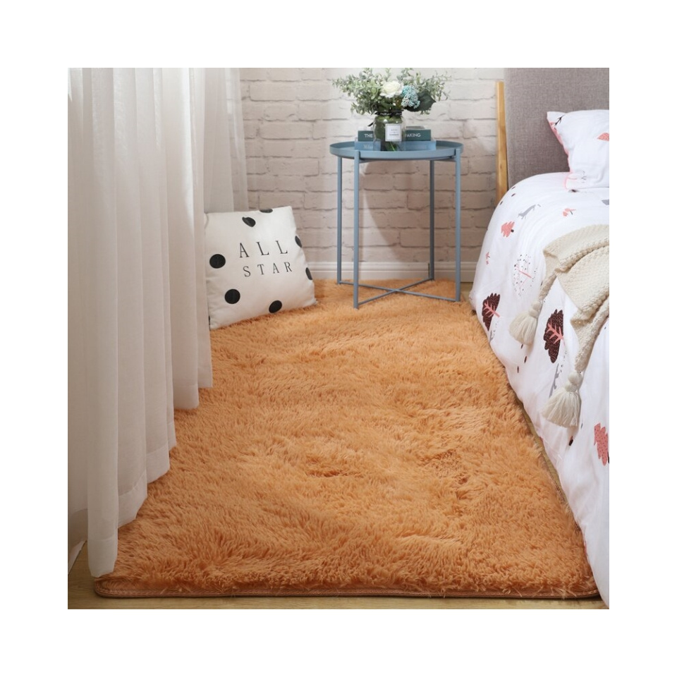 Machine Made High Pile Carpets plush Shaggy Rug Blanks Fluffy Rugs