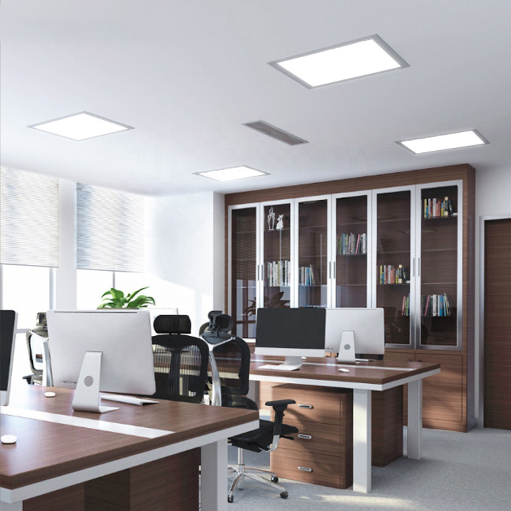 Modern panneau lumineux commercial recessed mount light 2 x 4 400*400 600x600mm 36w led light panel ceiling drop for indoor