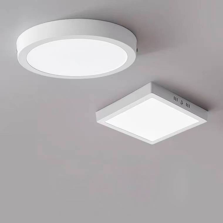 Competitive Price CE Small Round Square Flush Surface Mounted Plafon LED 6w 12w 18w 24w Ceiling Light