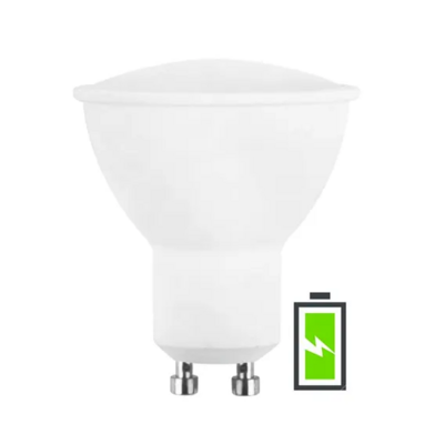 Durable Rechargeable 3w 5w Cob Emergency Led Gu10 Led Bulbs Spot Light Lamp Emergency Gu10