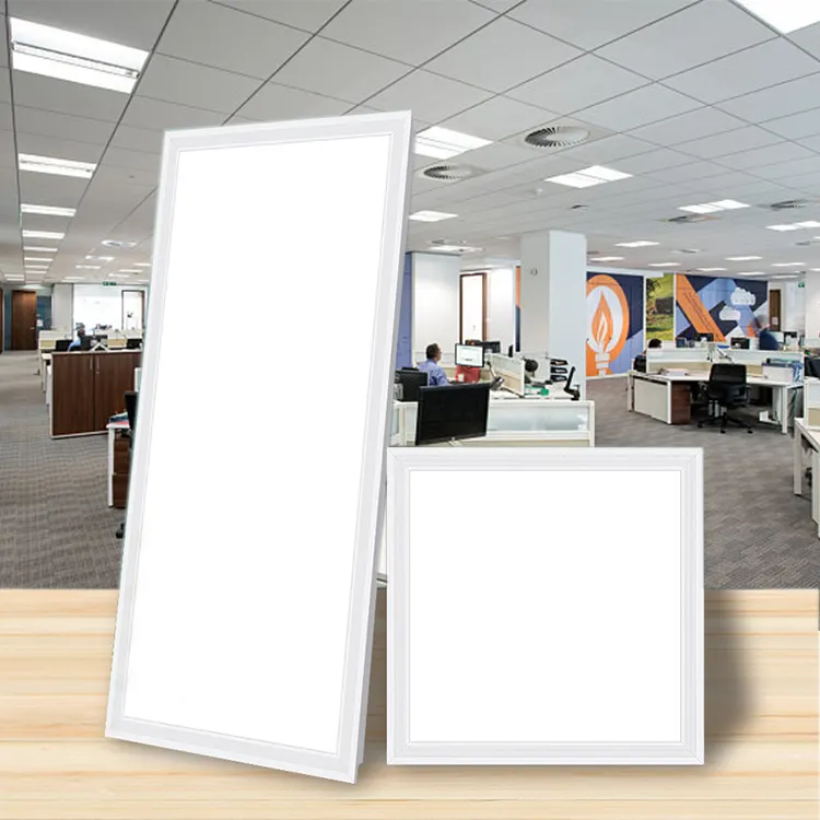 Commercial Office 40w 50w 72w 60w 3cct Aluminum Recessed 2x2 2x4 600x600 60x60 48w Led Ceiling Light Led Panel Light