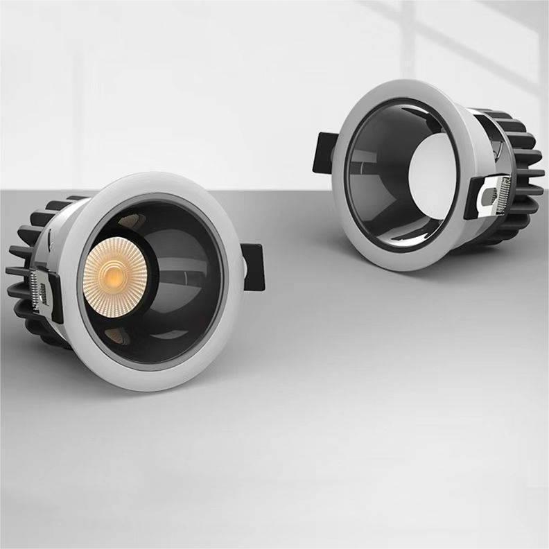 Housing Cylinder Light Slim Led Downlight 85mm Cutout Led Wall Recessed Spot Light Sport Light For Ceiling Spotlight