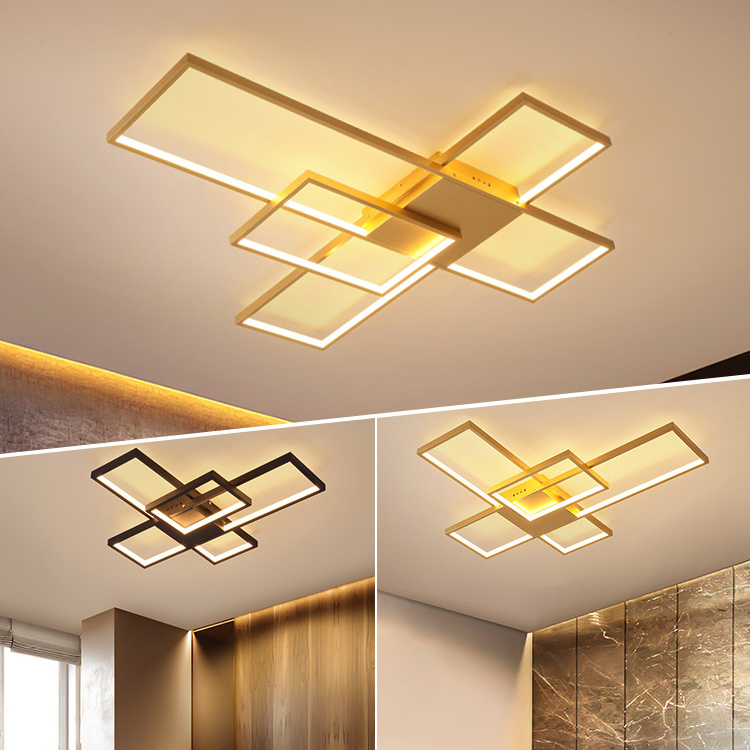 Factory Wholesale Aluminum Indoor Silica Gel Flush Mount Modern Led Ceiling Light