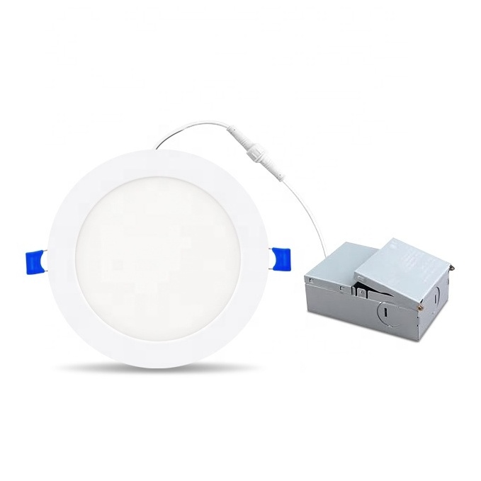 Led canless light 5000K thin pot lights fitting commercial lighting fixture 100-277v faster delivery canless downlights for home