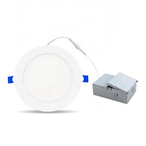 Led canless light 5000K thin pot lights fitting commercial lighting fixture 100-277v faster delivery canless downlights for home