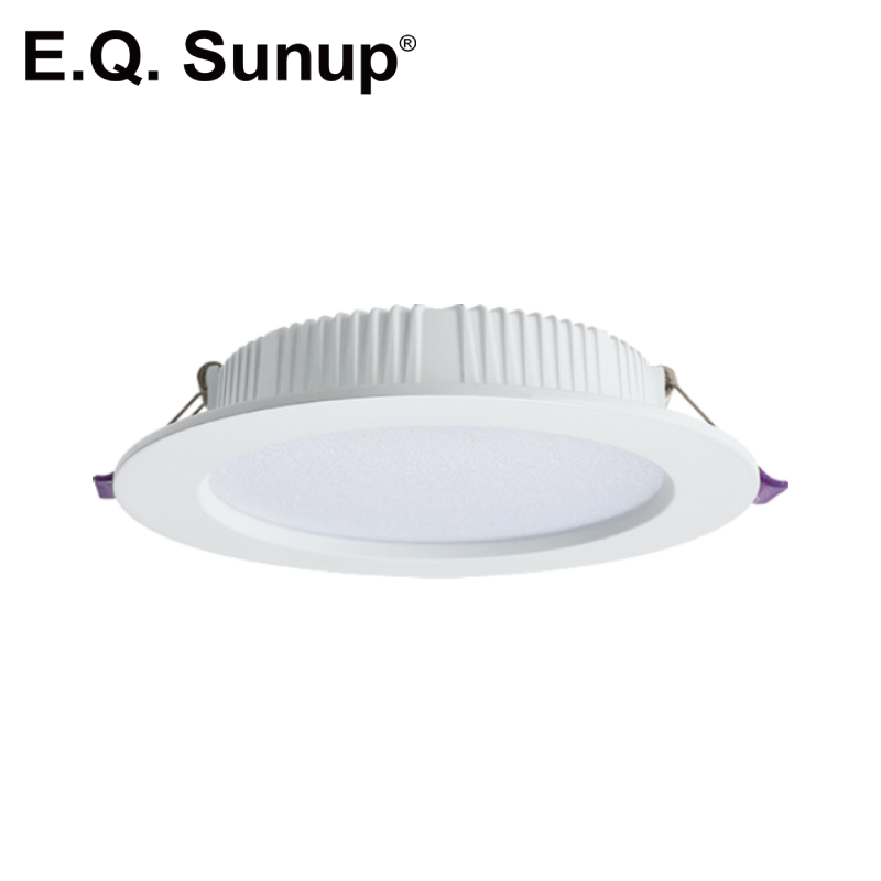 Ceiling 7w 9w 12w 18w 24w round down light 4 6 inch round slim panel light smd trimless downlights dimmable led recessed light