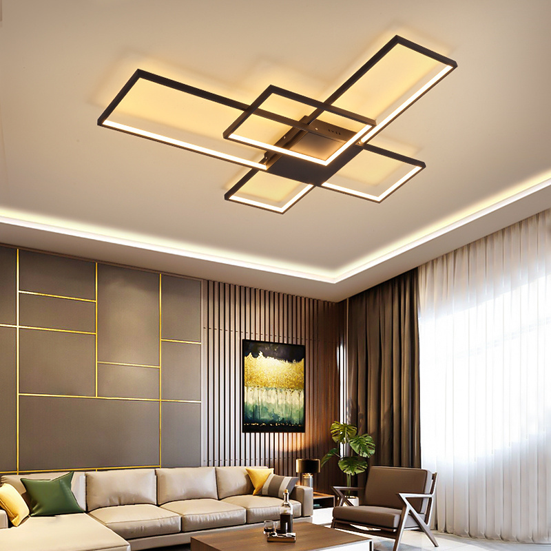 Factory Wholesale Aluminum Indoor Silica Gel Flush Mount Modern Led Ceiling Light