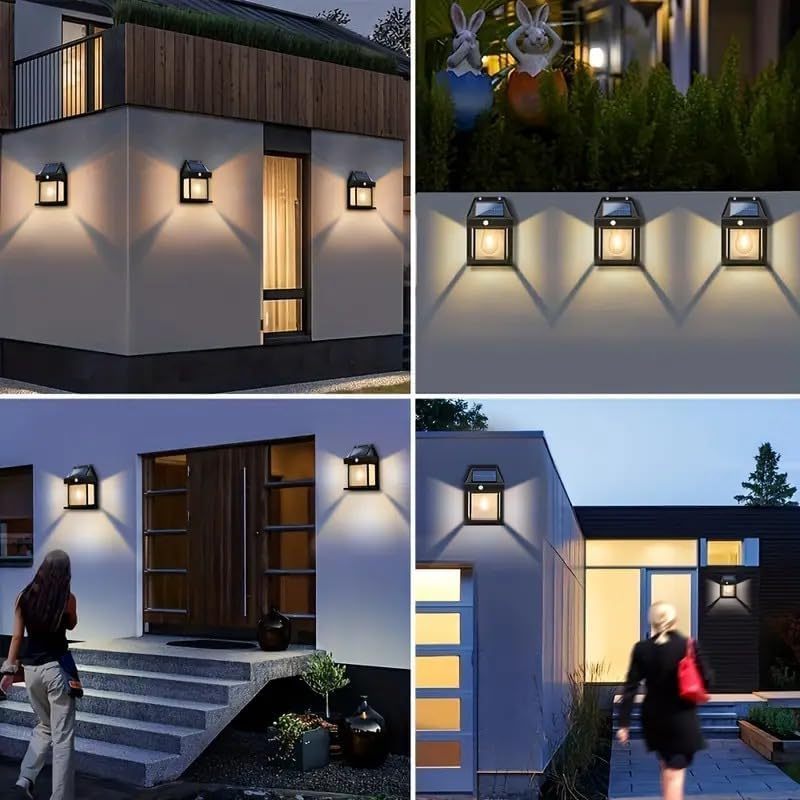 Factory Wholesale Lamp Intelligent Induction Solar Wall Lights IP65