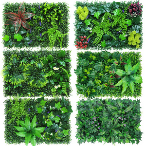 Hot Sale 60*40 green planting wall background wall head simulation plant lawn