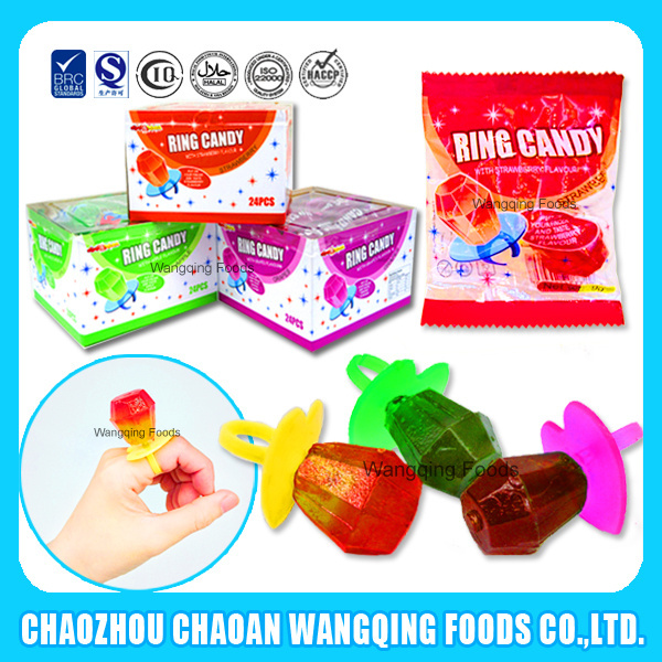 Candy supplier wholesale custom hot sell OEM delicious delicious party birthday wedding ring hard candy