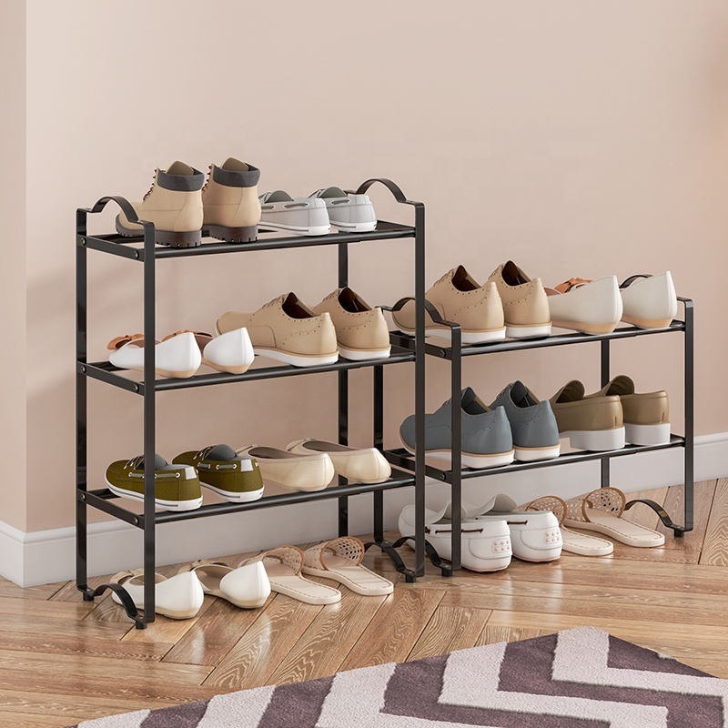 1 Tier Home Living Room Furniture Standing Adjustable Shoes Storage Rack Shelf Organizer Innovative Shoe Rack Designs