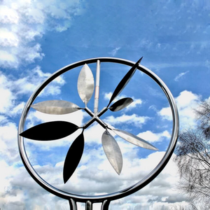 Outdoor Decoration Stainless Steel Kinetic Wind Sculpture