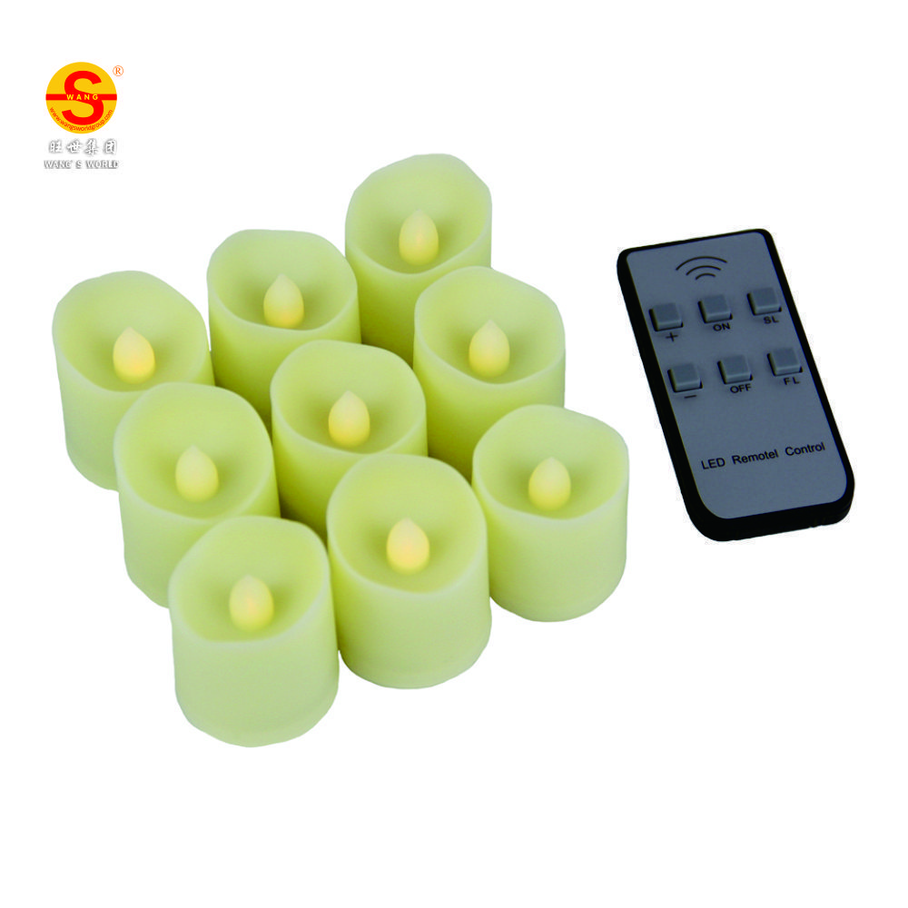 4*4.5cm(Dia*H) tea light candles battery operated led candle lights flameless with remote control