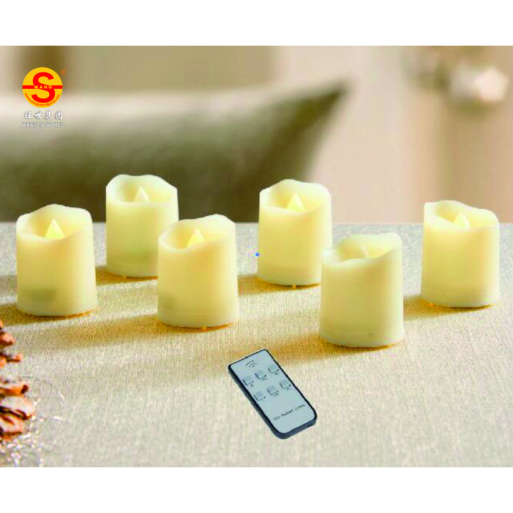 4*4.5cm(Dia*H) tea light candles battery operated led candle lights flameless with remote control