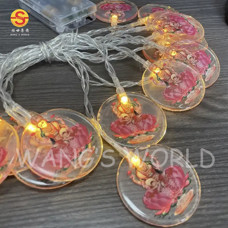 2023 New Low Price Stock Deepavali Lights Diwali Decoration Diya String Fairy Lamp New India Happy Diwali Led Diwali Light