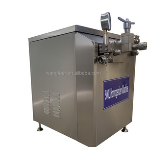 100/200/300/500L Dairy Machinery High Pressure Pasteurization Machine Yogurt Milk Juice Homogenizer