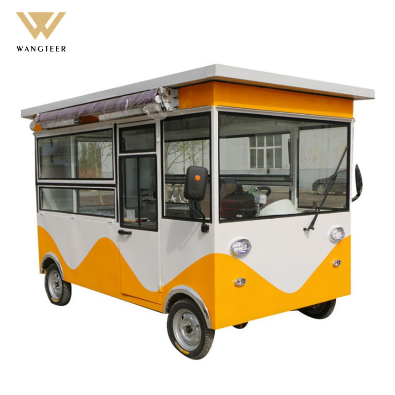 Philippine Manufacturer Electric Design Bike Fast Vending Sale Food Cart Mobile Food Truck