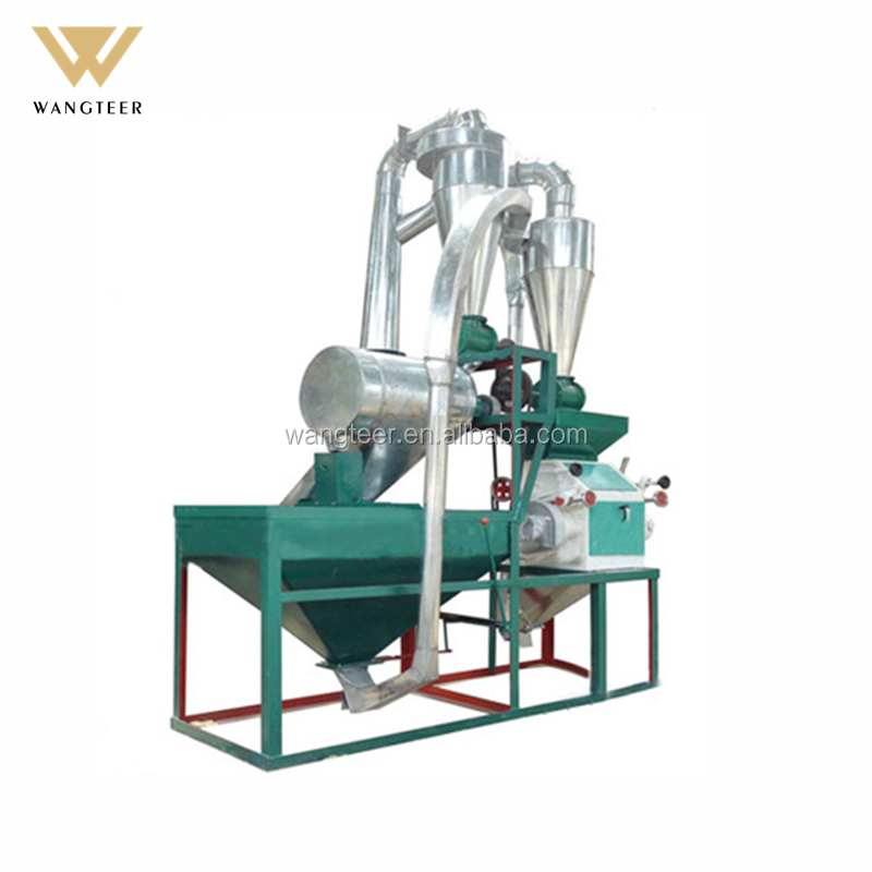 Rice Grinding Machine Mini Roller Plant Milling Maize Sale China Flour Mill Machinery