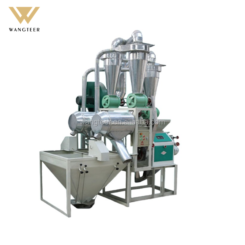 Rice Grinding Machine Mini Roller Plant Milling Maize Sale China Flour Mill Machinery