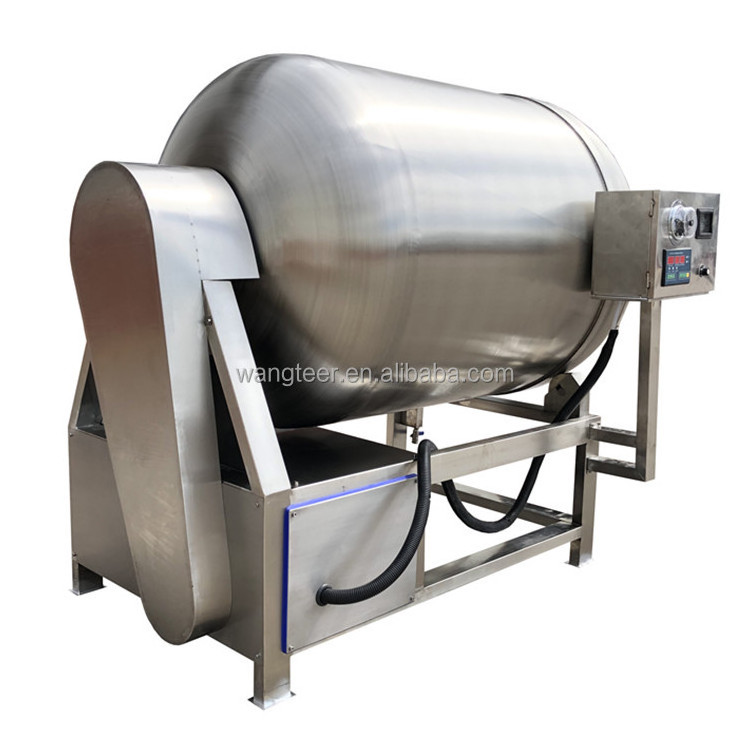 Automatic Stainless Steel Chicken Fish Food Mutton Meat Tumbler Vacuum Marinator Marinating Machine