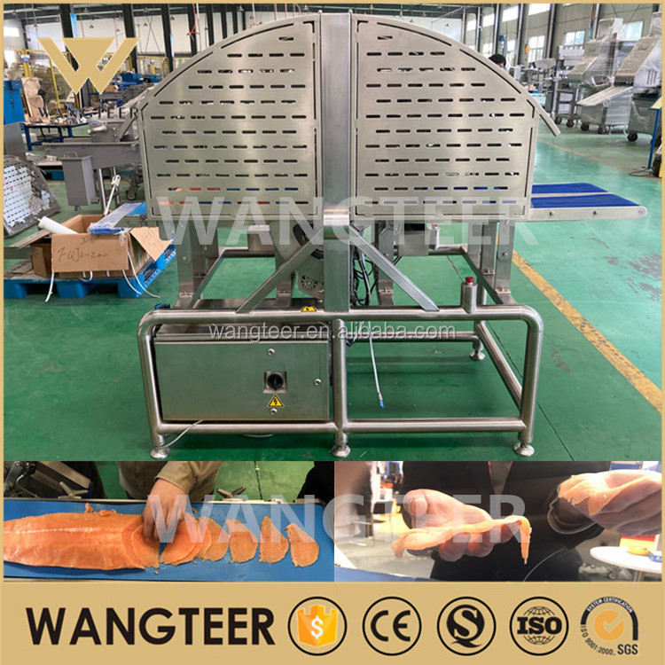 Chicken Breast Slicer 2mm Thickness Frozen Salmon Fish Cutting Machine Slicing Meat Cutter