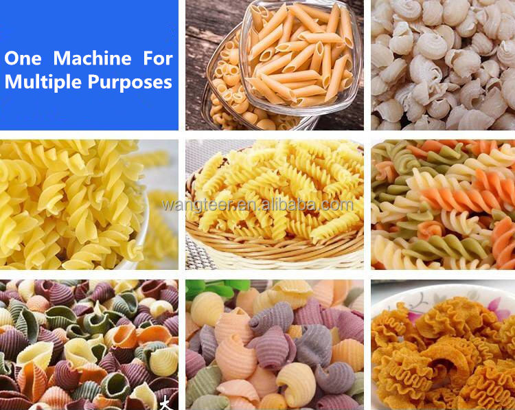 Commercial Industrial  Electric 200/h Macaroni manufacturing Spaghetti Automatic Pasta Making Machine