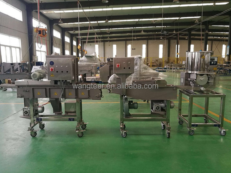 Commercial Meat Pie Beef Hamburger Making Chicken Nuggets Forming Machine  Burger Patty Production Line