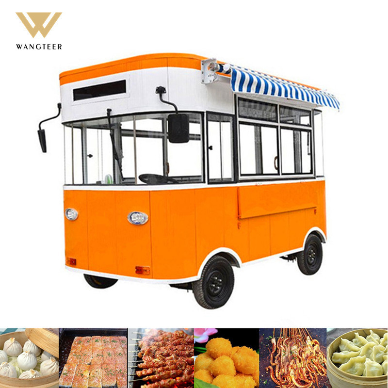 Philippine Manufacturer Electric Design Bike Fast Vending Sale Food Cart Mobile Food Truck