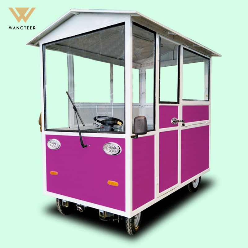 Philippine Manufacturer Electric Design Bike Fast Vending Sale Food Cart Mobile Food Truck