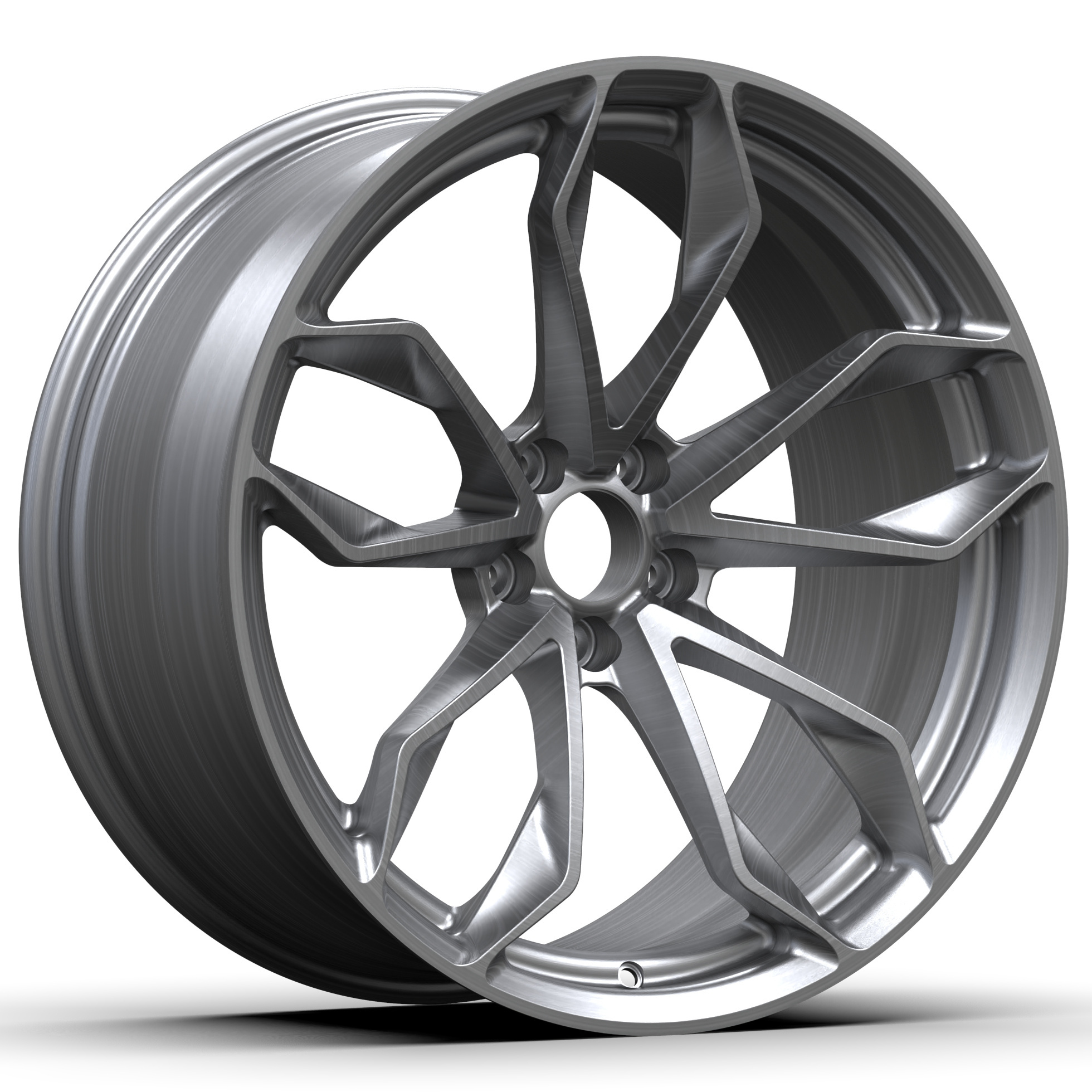 Wangu Custom one-piece 5X114.3 alloy car rim 17 18 19 20 inches polished forged car wheel For BMW,Maybach,Maserati,Bentley