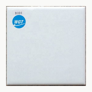 4X4 white glossy kitchen bathroom ceramic wall tile