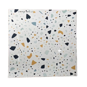 Century Polished 24x24 White Terrazzo Tile for Floor Decoration