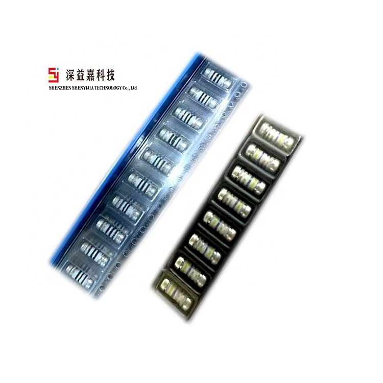 SMD Fuse Resistor 0207 0309 0410 0411 2.2R 100R 330R Ohm 1% 5% MELF Resistors Wirewound Color Code Resistance