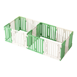 Dog Cat Playpen with Door Rabbit Guinea Pig Cages Dog Fence Cat House Cage Indoor & Outdoor Portable Yard Fence Crate Kitten