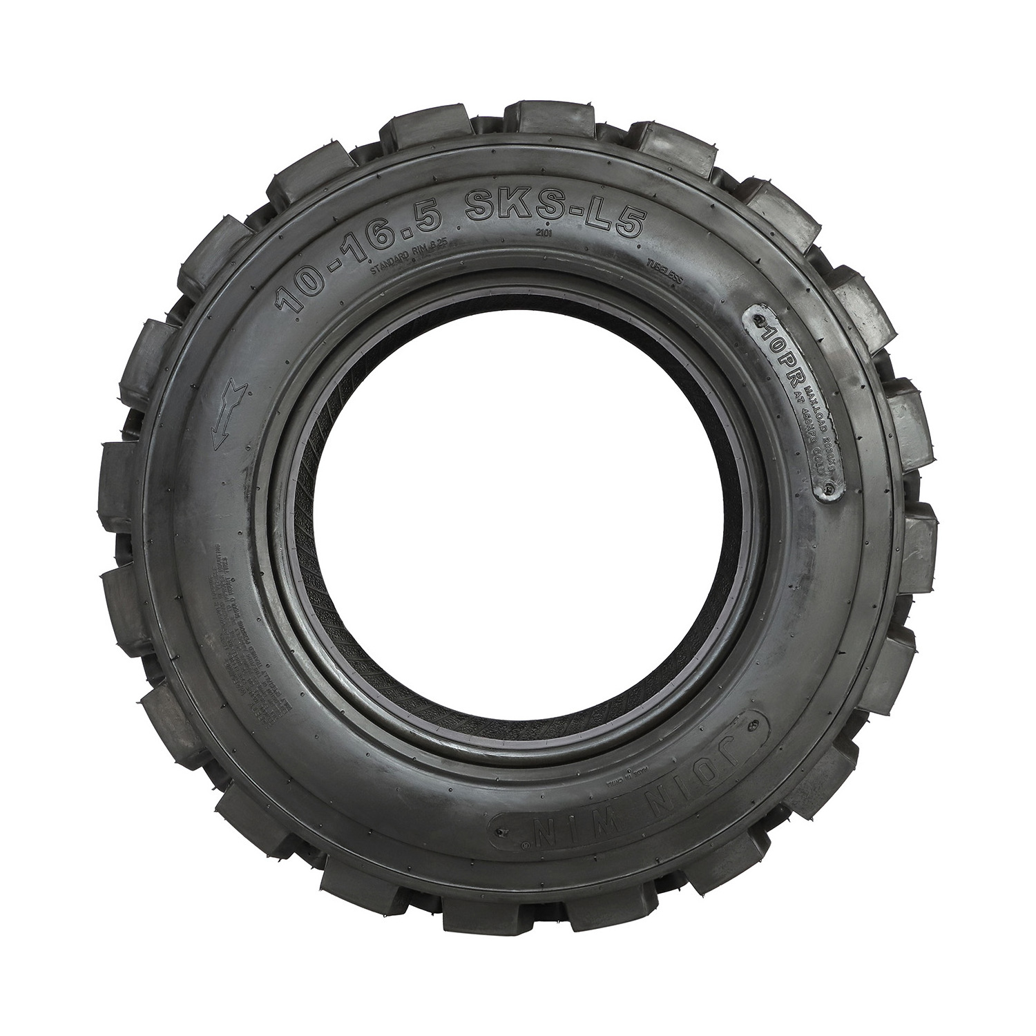 Chinese manufacturer make stable high quality rubber tires 12-16.5 TL 12PR off the road industrial tires