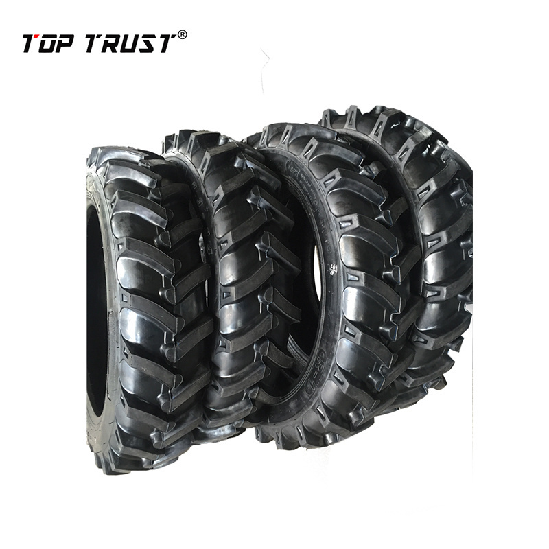 TOP TRUST  farm tractor tyre 12.4 24,11.2 24,13.6 24,14.9 24,11.2-28,12.4-28 with ISO9001, DOT certificate