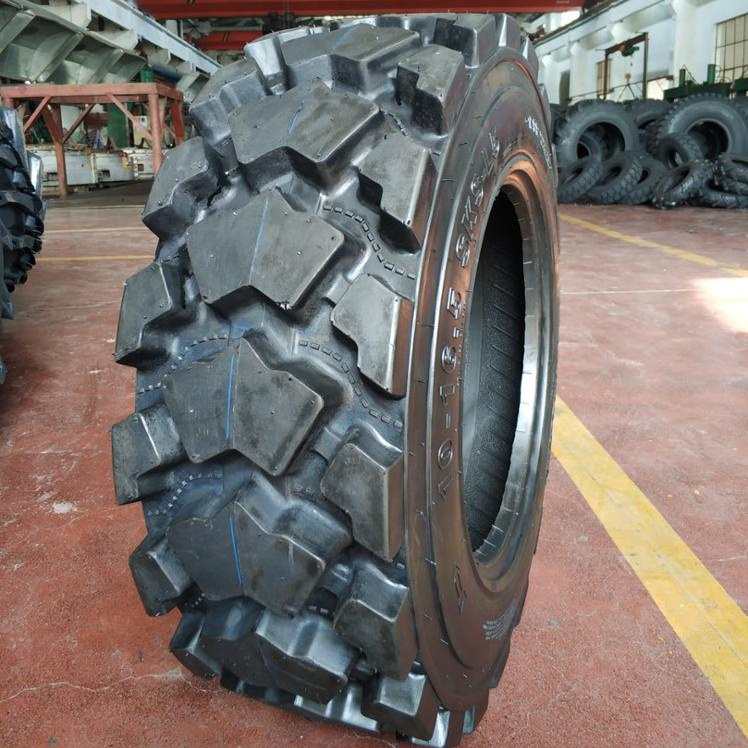 New Pattern Sks L-5 Industrial Hard Road Use Llantas Skid Steer Loader Tires 10-16.5 Tl