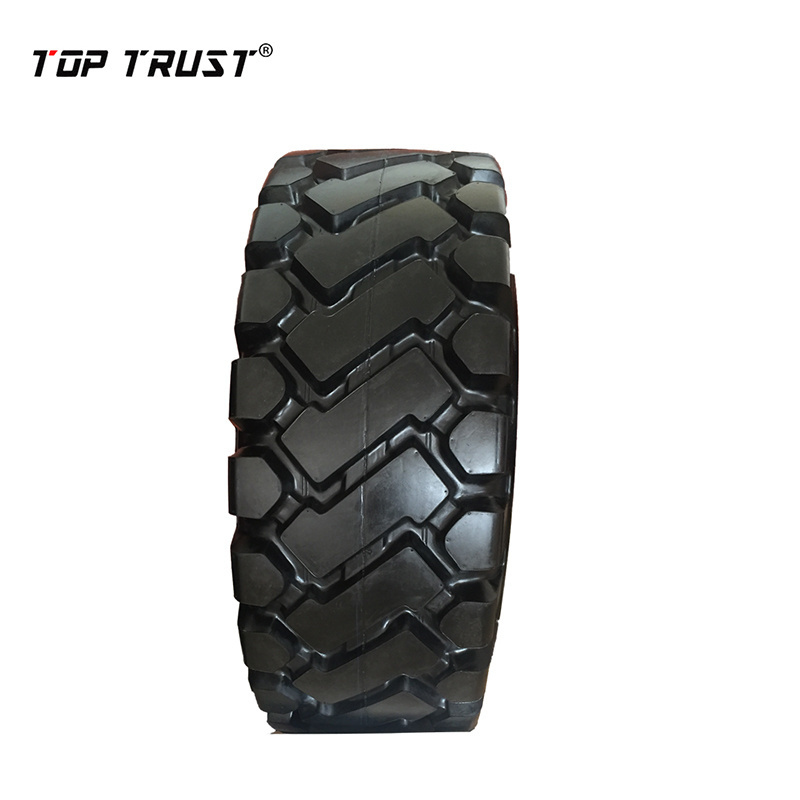 China Famous Brand TOP TRUST Truck Loader Grader Excavator OTR Tire L-3 NEW 20.5-25 with E3 L3 pattern