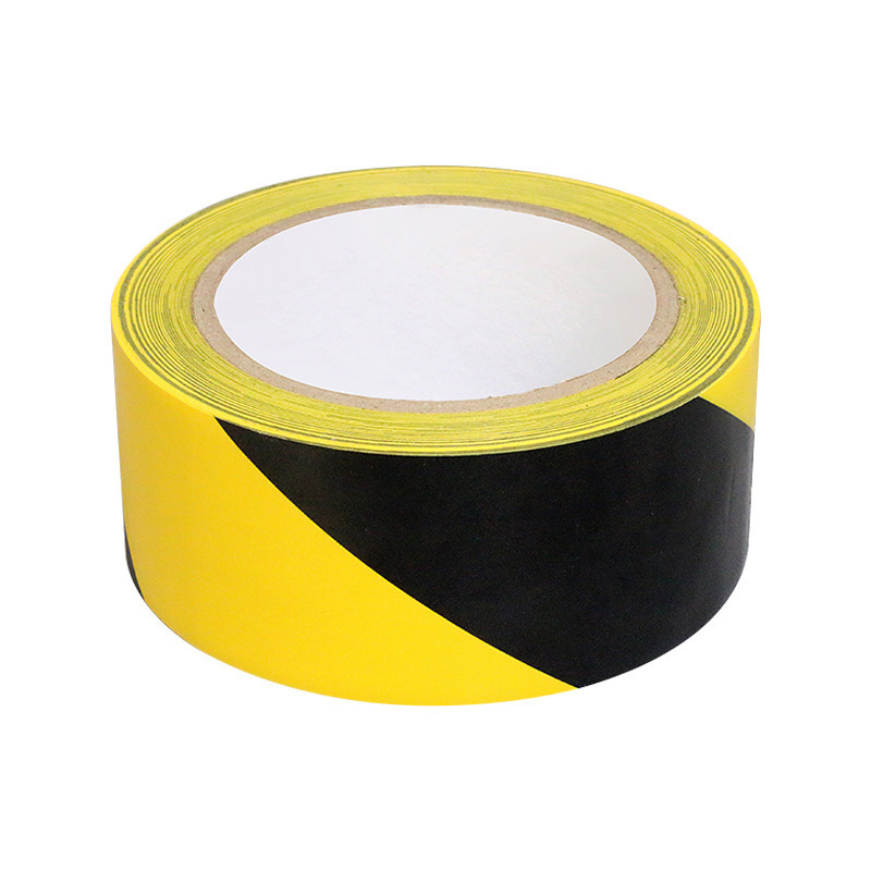 Floor Marking Self Adhesive Tape PVC High Quality Floor Marking Caution PVC Safety Signage hazard warning road mark tape yellow