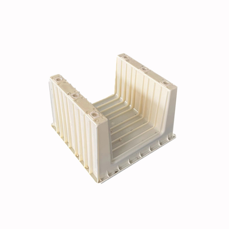 Easy Release U-shaped ditch Cables Channel Blocks Plastic Drain Mould For Trench Drain Systems