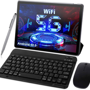 OEM Manufacturer 10" Wifi 10.1 Tab Android 10.0 OS IPS Screen 2GB Ram 32GB Rom Quad Core 10 Inch Android Tablet PC With Keyboard