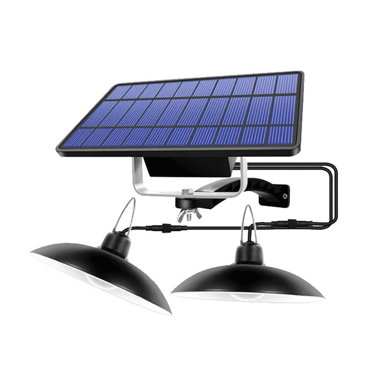 IP65 Solar system LED Light Outdoor Indoor Hanging Solar Powered Shed Lights Waterproof Decoration Lamp lighting solar energy