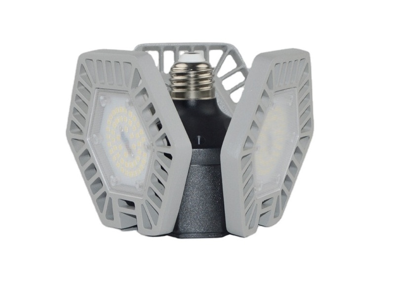 LOW PRICE  LED garage lights Collapsible factory warehouse garage basement mining lights die-cast aluminum garage light