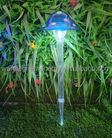 CHEAPER PRICE LED Outdoor courtyard Solar Lawn Mushroom lights Outdoor garden decoration ground inserted mushroom solar lights