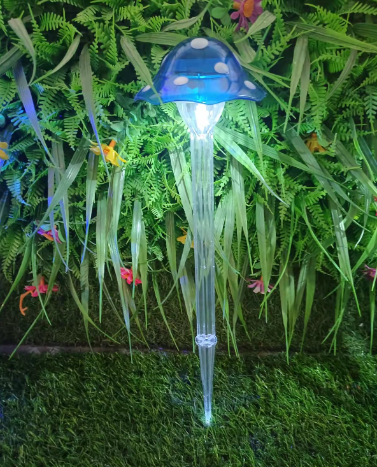 CHEAPER PRICE LED Outdoor courtyard Solar Lawn Mushroom lights Outdoor garden decoration ground inserted mushroom solar lights