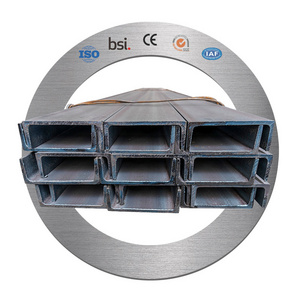 Factory Price A36 Ss400 Q235B Q345b S235jr S355 Channel Steel Size 50X25 Channel Section Hot Rolled Steel U Beam Channel Bar